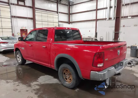 2013 Ram 1500 Slt из США, поврежденный, VIN 1C6RR7LT4DS521767